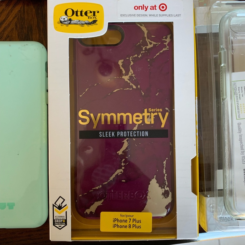 Otterbox symmetry case iPhone 7/8 plus